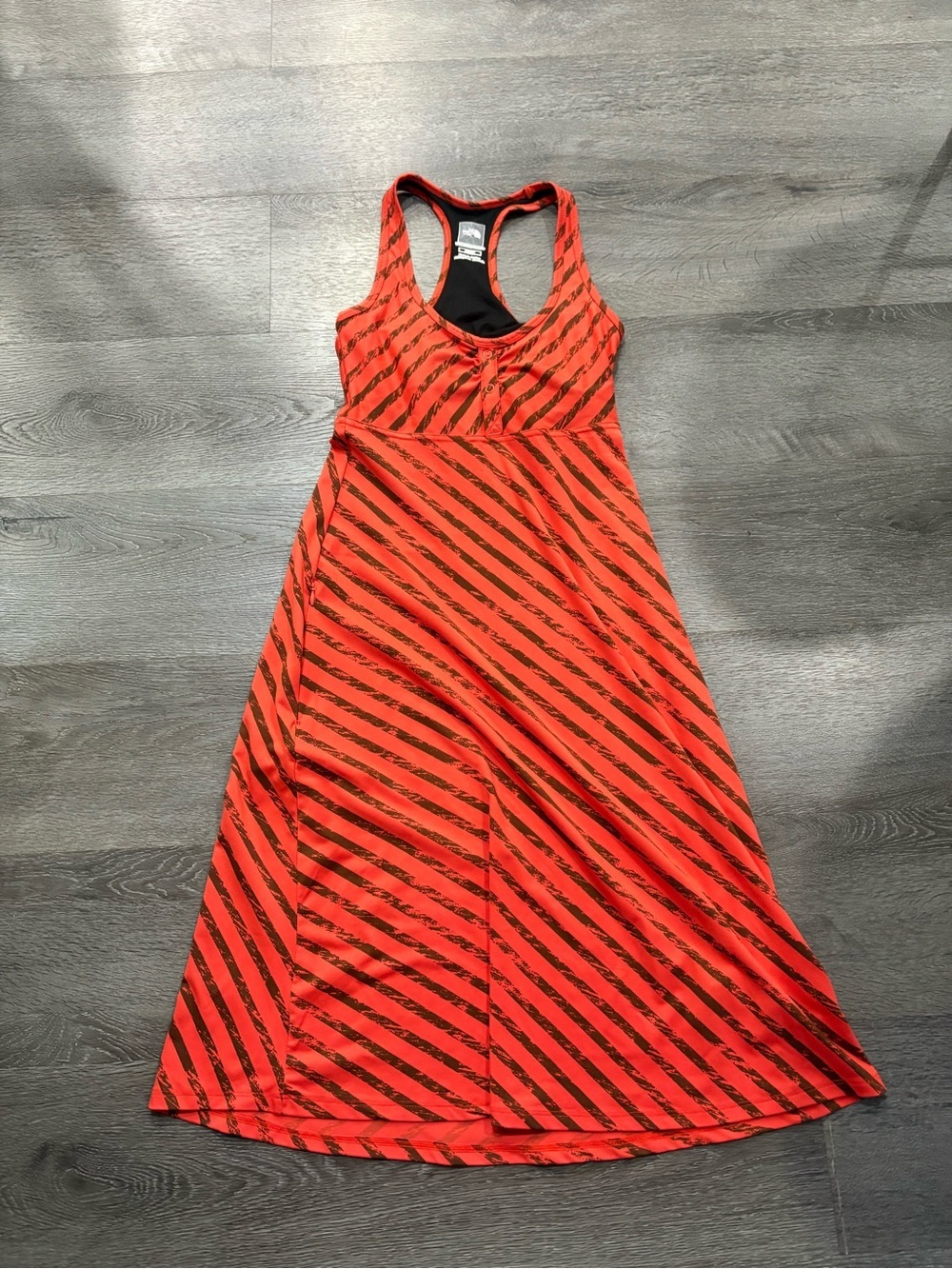 Sexy North Face maxi stretch dress